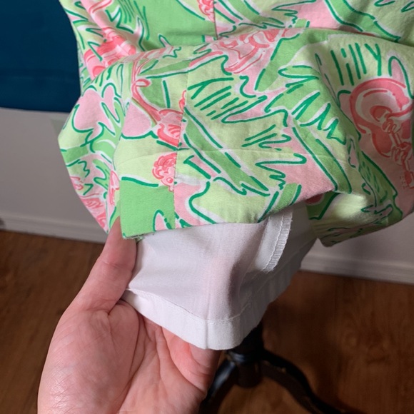 LILLY PULITZER Vintage Musical Monkey Print A line halter neck midi dress - Picture 6 of 7